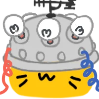 :blobcatpnd_jikken_helmet@.: