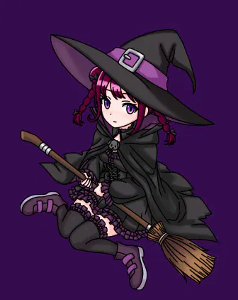 魔女っ子紫杏ちゃん💜.png.jpg.webp