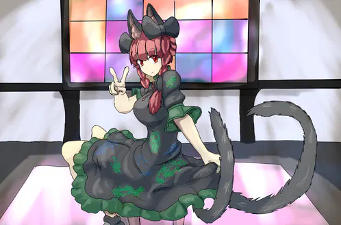 お燐ちゃんデスクトップ模様あり.png