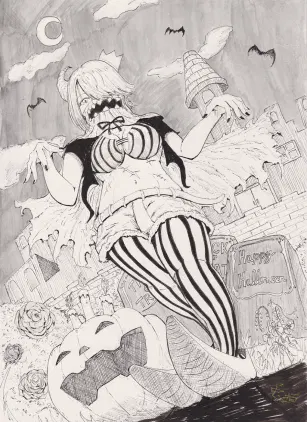2025_ハロウィンイラスト_白黒_s.png.webp