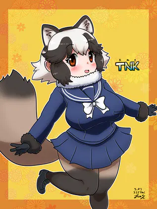 秋ですよタヌキちゃん.png